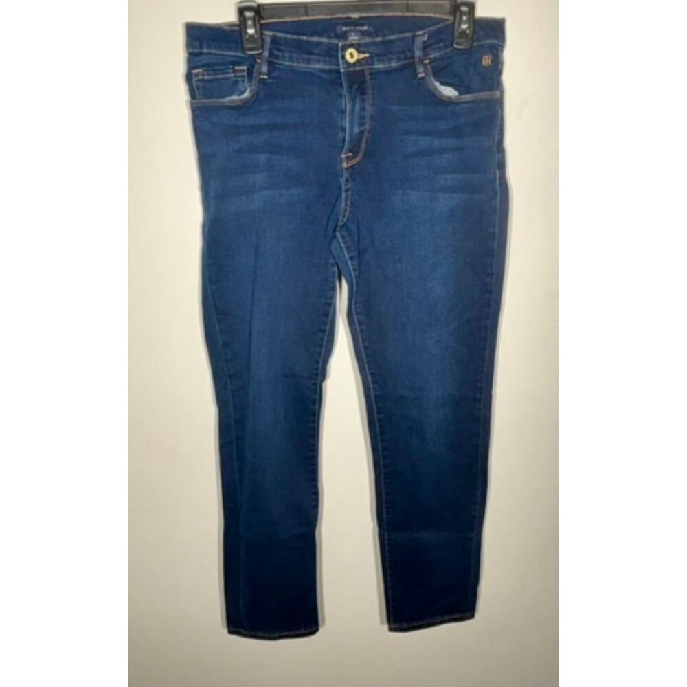 Tommy Hilfiger Greenwich Skinny Jeans Women's 12 Blue Stretch Denim